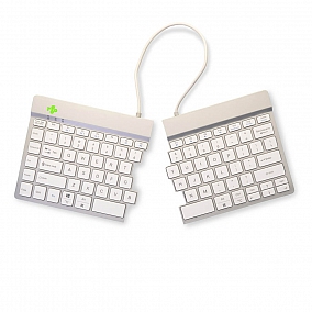 Lisez-en plus sur Clavier blanc Bluetooth R-Go Split Break