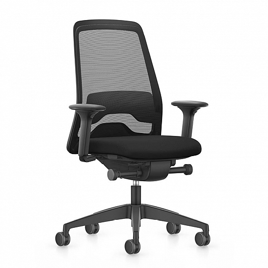 Interstuhl-Every-EV211-zwart-ergonomio-front