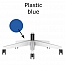 Plastic blue 3206